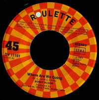Bobby Bloom : Where Are We Going / Of Yesterday (7", Single)