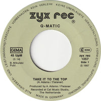 Q-Matic : Take It To The Top (7")