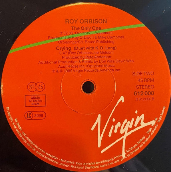 Roy Orbison : You Got It (12", Single)