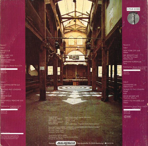 Atlantis (12) : Live (2xLP, Album, RE, Gat)