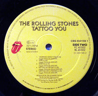 The Rolling Stones : Tattoo You (LP, Album, RE)