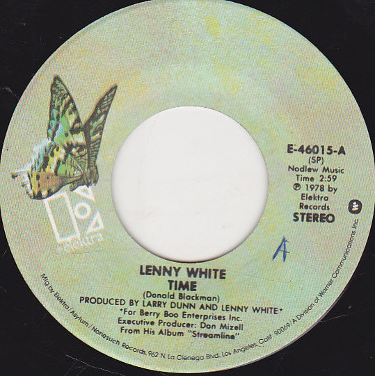 Lenny White : Time / Pooh Bear (7")