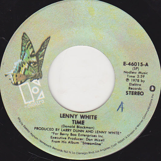 Lenny White : Time / Pooh Bear (7")