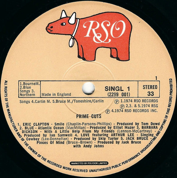 Various : RSO Prime Cuts (10", Comp)