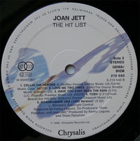 Joan Jett : The Hit List (LP, Album)