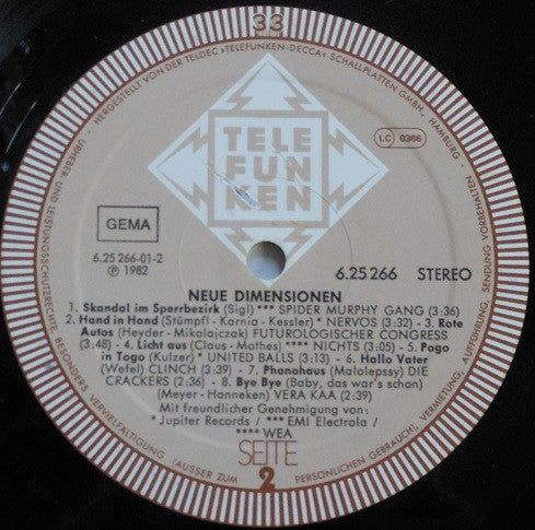 Various : Neue Dimensionen (LP, Comp)