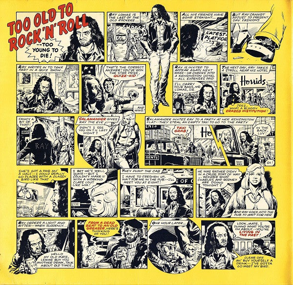Jethro Tull : Too Old To Rock 'N' Roll: Too Young To Die! (LP, Album, Gat)