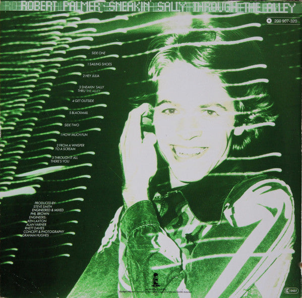 Robert Palmer : Sneakin' Sally Through The Alley (LP, Album, RE)