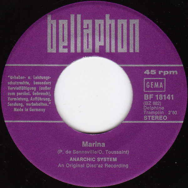 Anarchic System : Carmen Brasilia (Version Originale) (7")
