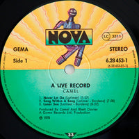 Camel : A Live Record (2xLP, Album)