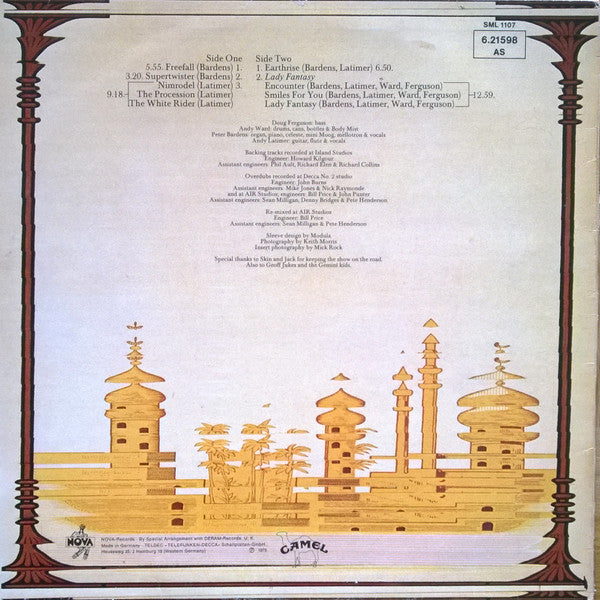 Camel : Mirage (LP, Album, RE)