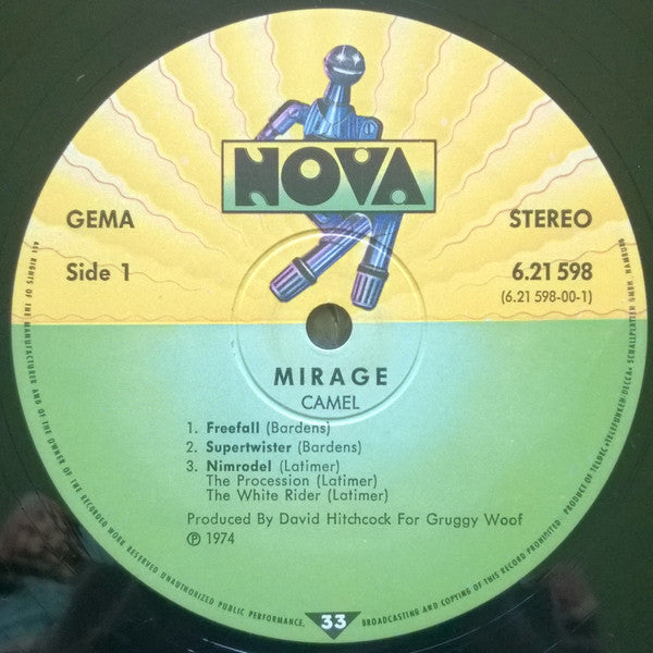 Camel : Mirage (LP, Album, RE)