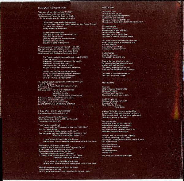 Genesis : Selling England By The Pound (LP, Album, RE, Gat)