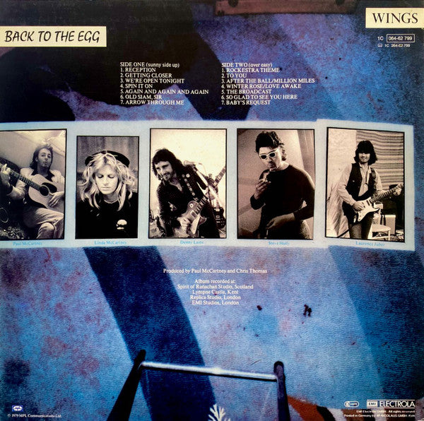 Wings (2) : Back To The Egg (LP, Album)