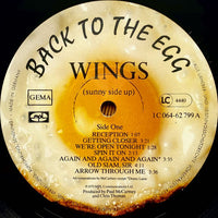 Wings (2) : Back To The Egg (LP, Album)