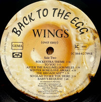 Wings (2) : Back To The Egg (LP, Album)
