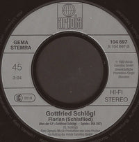 Gottfried Schlögl : Manchmal... (7", Single, Promo)