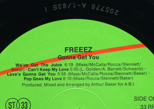 Freeez : Gonna Get You (LP, Album)