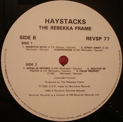 The Rebekka Frame : Haystacks (12", Album)