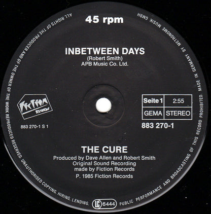 The Cure : In Between Days (12", Maxi)