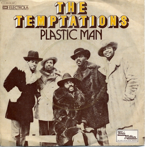The Temptations : Plastic Man (7", Single)