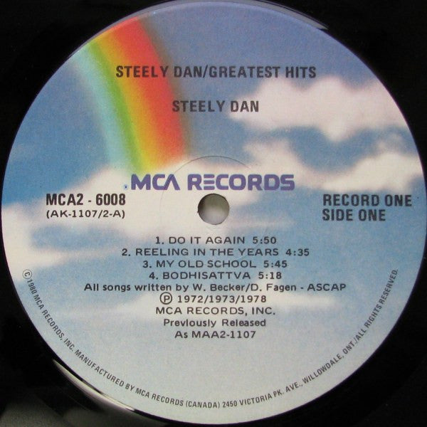 Steely Dan : Greatest Hits (2xLP, Comp, RE)