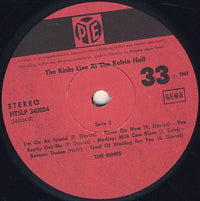 The Kinks : Live At The Kelvin Hall (LP, Album)