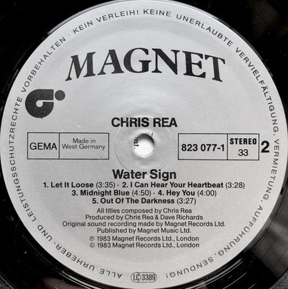 Chris Rea : Water Sign (LP, Album)