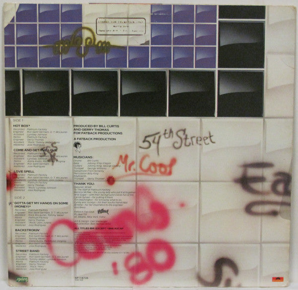 Fatback* : Hot Box (LP, Album, Promo, 53 )