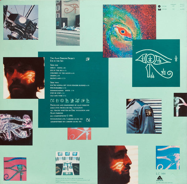 The Alan Parsons Project : Eye In The Sky (LP, Album, Gol)