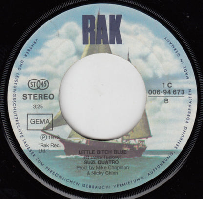 Suzi Quatro : 48 Crash (7", Single, 1st)