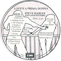 Steve Harley And Cockney Rebel* : Love's A Prima Donna (LP, Album)