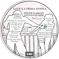 Steve Harley And Cockney Rebel* : Love's A Prima Donna (LP, Album)