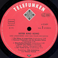 Udo Lindenberg Und Das Panikorchester : Sister King Kong (LP, Album, Gat)