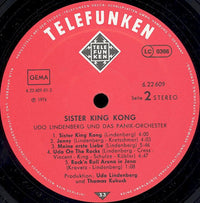 Udo Lindenberg & Das Panik-Orchester* : Sister King Kong (LP, Album, Gat)