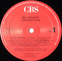 Bill Withers : Bill Withers' Greatest Hits (LP, Comp, RE, Red)