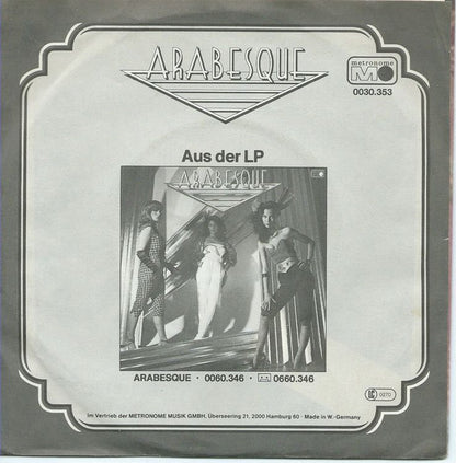Arabesque : Marigot Bay (7", Single)