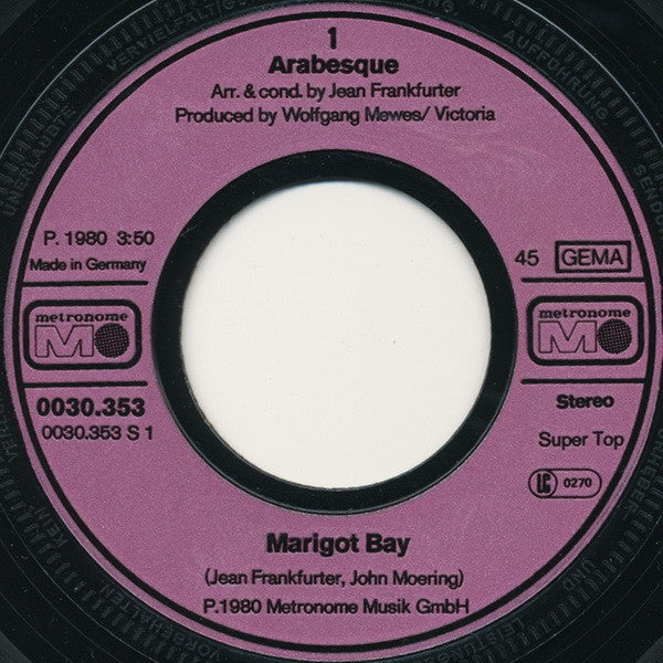 Arabesque : Marigot Bay (7", Single)