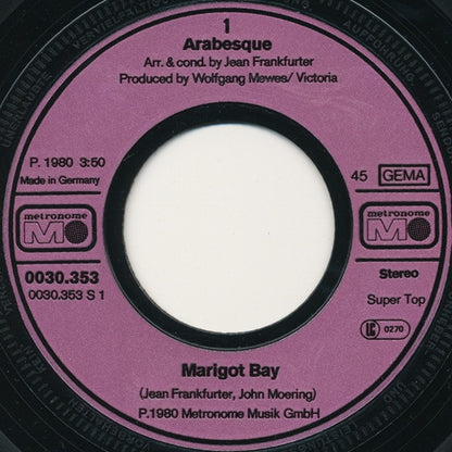 Arabesque : Marigot Bay (7", Single)