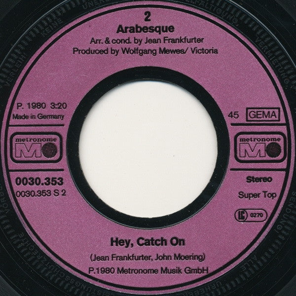 Arabesque : Marigot Bay (7", Single)