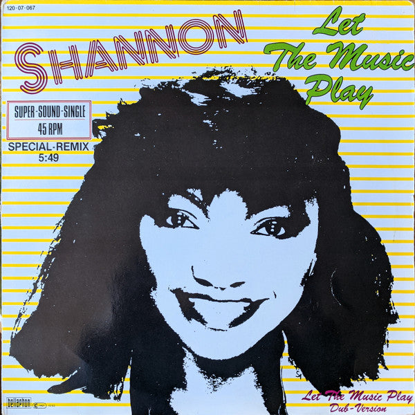 Shannon : Let The Music Play (Special-Remix) (12", Single, Vio)