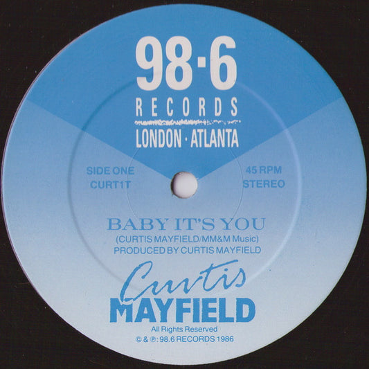 Curtis Mayfield : Baby It's You (12")