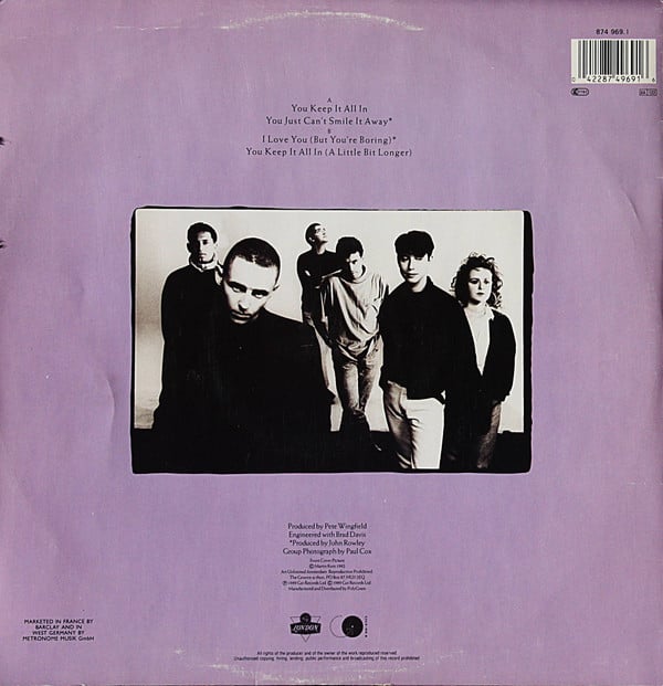 The Beautiful South : You Keep It All In (12", Single)