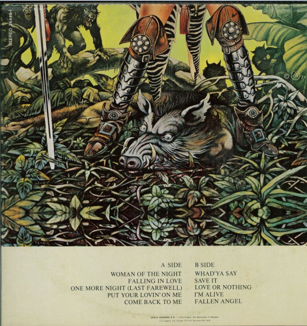 Uriah Heep : Fallen Angel (LP, Album, Gat)