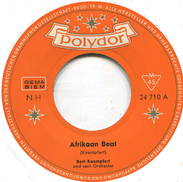 Bert Kaempfert : Afrikaan Beat (7", Single, Mono)