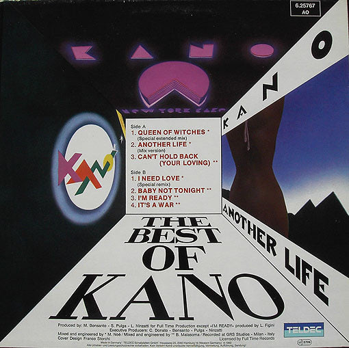 Kano : The Best Of Kano (LP, Comp, DMM)