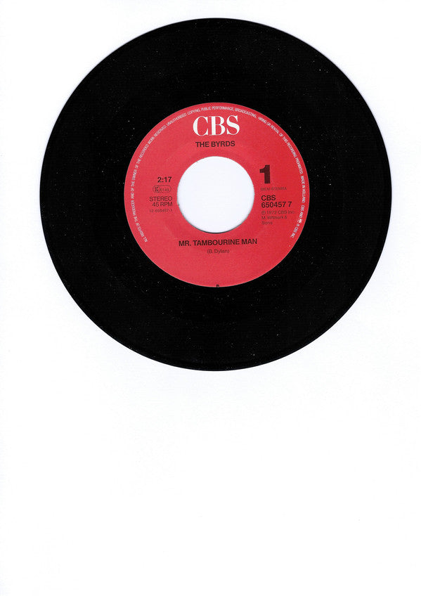 The Byrds : Mr. Tambourine Man / Turn! Turn! Turn! (7", Single, RE)