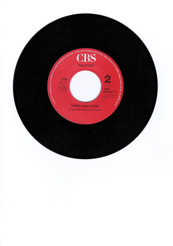 The Byrds : Mr. Tambourine Man / Turn! Turn! Turn! (7", Single, RE)