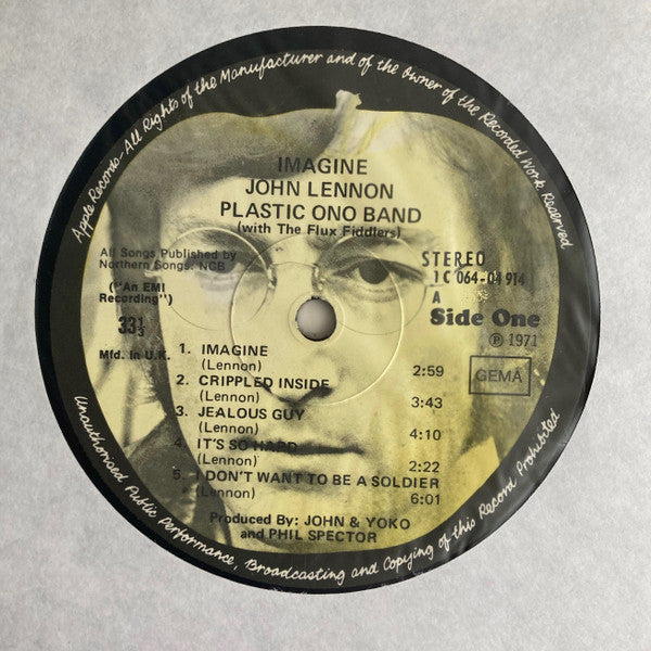 John Lennon : Imagine (LP, Album, RE)