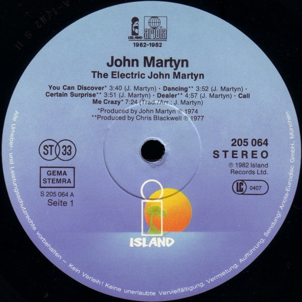 John Martyn : The Electric John Martyn (LP, Comp)